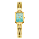 BERNY-Women Quartz Square Gold Watch-2921L