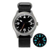 BERNY-Men Automatic Titanium Field Watch-AMT143M