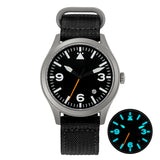 BERNY-Men Automatic Titanium Field Watch-AMT143M