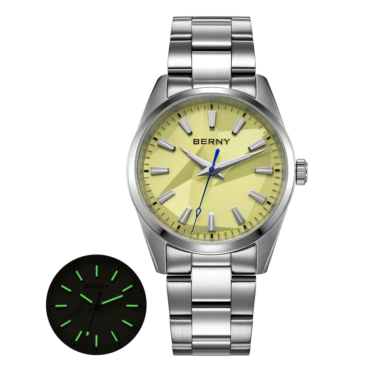 BERNY-Men Quartz Dress Watch-2953M