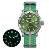 BERNY-Men Automatic Diver Watch-AM134MRNY