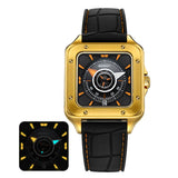 Reloj de negocios cuadrado de cuarzo Berny-Men-2635M