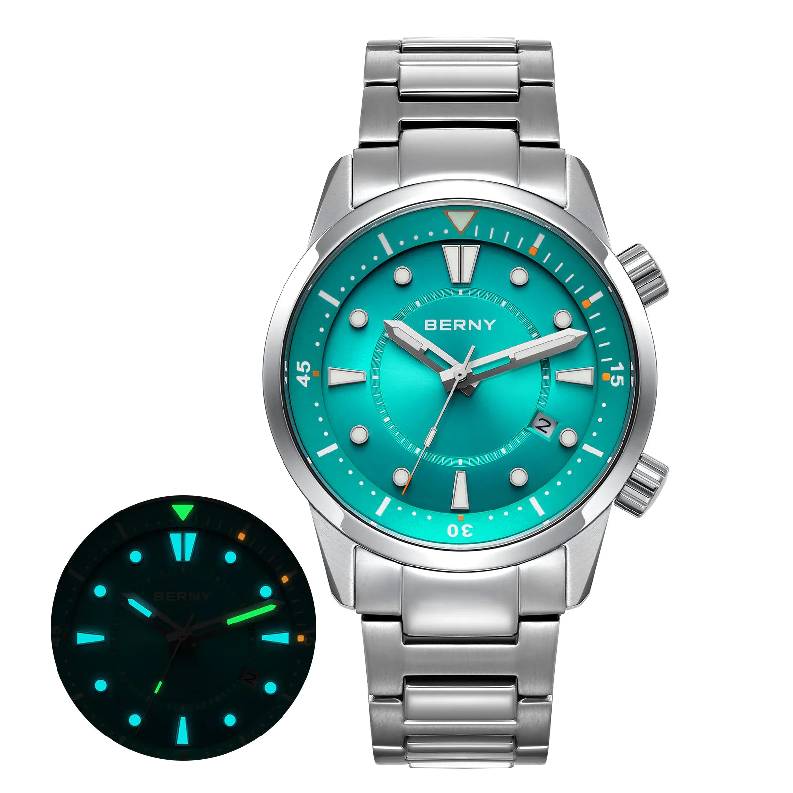 BERNY-Men Automatic Compressor Diver Watch V5-AM539MS