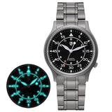 BERNY-Men Quartz Titanium Field Watch-T2566MS