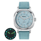 BERNY-Men Automatic Cushion Shaped Dress Watch-AM133V