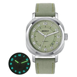 BERNY-Men Automatic Cushion Shaped Dress Watch-AM133V