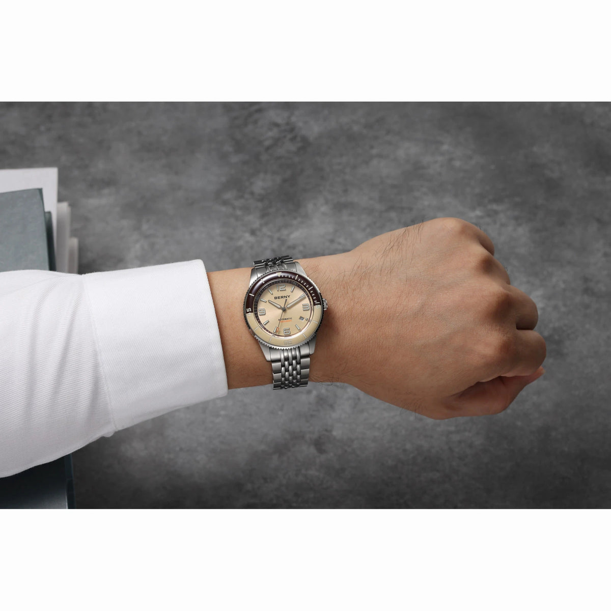 A mechanical watch made to be worn.