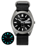 BERNY-Men Quartz Titanium Dress Watch-T2567MS