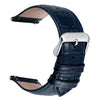 BERNY-Genuine Leather Quick Release Square Scale Watch Strap