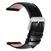 BERNY-Genuine Leather Quick Release Square Scale Watch Strap