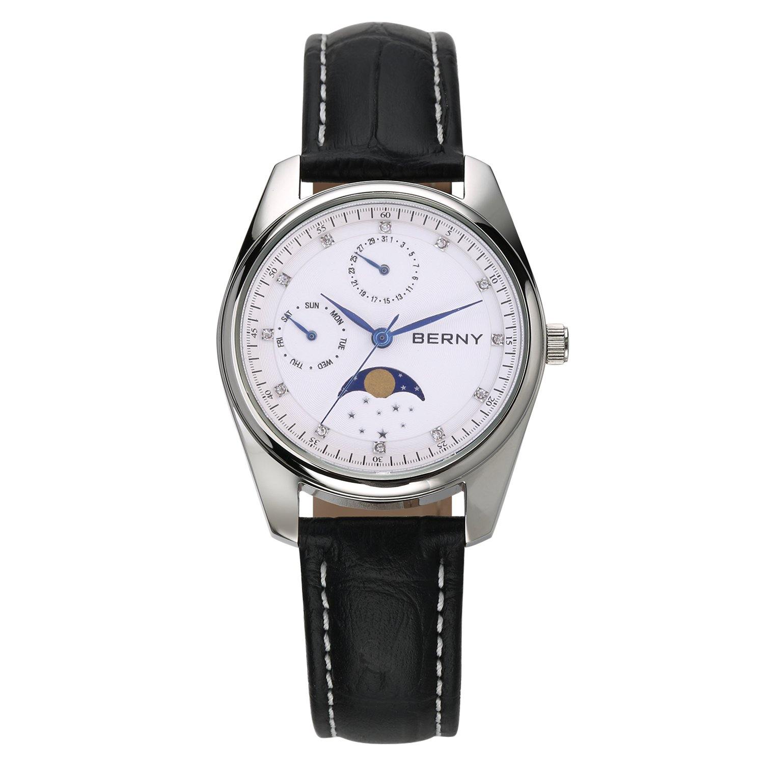 Berny-Women Quartz Moonphase Watch-2160VL - BERNY® WATCH Official Store