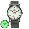 BERNY-Men Automatic Full-Lume Railroad Watch V3-AM138M-L