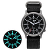 BERNY-Men Quartz Titanium Field Watch-T2526M