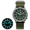 BERNY-Men Quartz Titanium Field Watch-T2526M